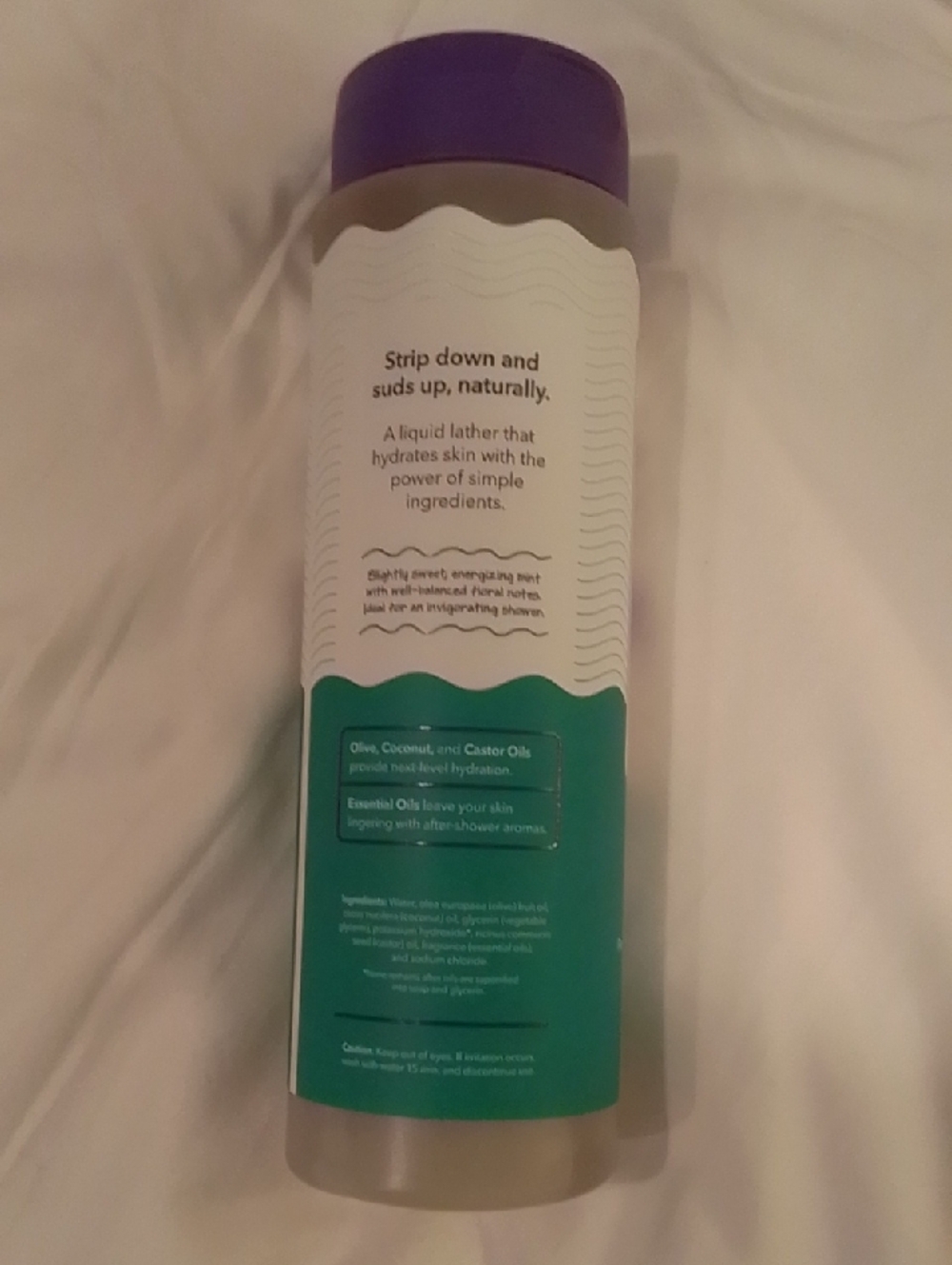 Zum Lavender Mint Plant-Based Body Soap - Lavender/Green - Picture 3 of 3